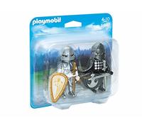 Playmobil 6847 Chevalier Noir et Chevalier d'argent