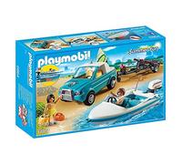 Playmobil 6864 – Voiture avec bateau et moteur submersible