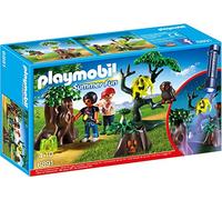 Playmobil 6891 Night Walk – Enfants avec végétation et lampe torche