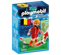 Figurine Playmobil 6897 Sports et action joueur de Foot Belgique