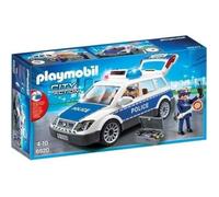 PLAYMOBIL 6920 Voiture de Policiers avec Gyrophare et Sirène, City Action, les policiers, Dès 5 ans