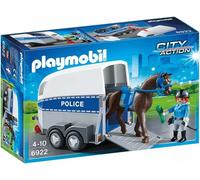 Playmobil 6922 Policière avec cheval et remorque