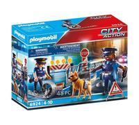 Playmobil 6924 City Action – Barrage de police – Dès 4 ans
