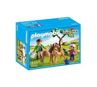 Playmobil 6949 Vétérinaire avec Enfant et poneys