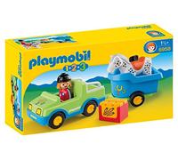 Playmobil - 6958 - Véhicule avec remorque cheval