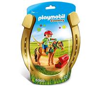 Playmobil - 6968 - Jeu - Poney à Décorer Fleur