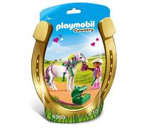 PLAYMOBIL 6969 - Poney de décoration coeur