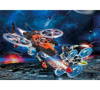 Playmobil Hélicoptère et Pirates de l'espace
