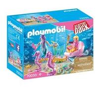 Playmobil 70033 StarterPack Sirènes avec carrosse Rose G