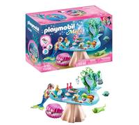 Playmobil 70096 Salon de beauté et Sirène - Le Monde Magique des sirènes - avec Un Personnage, boîte à Perles et Accessoires de beauté - pour Inventer Plein d’Histoires sous-Marines - Dès 4 Ans