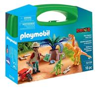 PLAYMOBIL 70108 DINOS VALISETTE EXPLORATEUR ET DINOSAURE