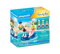 Playmobil 70112 Vacancier avec Coups de Soleil et bouée- Family Fun- Le Parc Aquatique - Parc Aquatique Family Fun