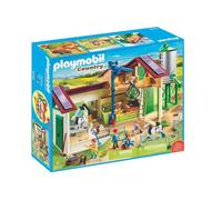 Playmobil 70132 - Grande ferme silo animaux