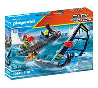 Playmobil 70141 Détresse Polarsegler-Rettung Avec Canot Action Ensemble de Jouet