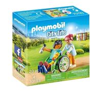 Playmobil 70193 Patient en Fauteuil Roulant - City Life- L'hôpital - City Life L'hôpital