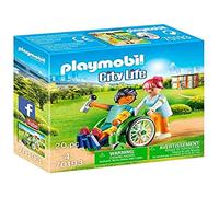Playmobil 70193 Patient en Fauteuil Roulant - City Life- L'hôpital - City Life L'hôpital
