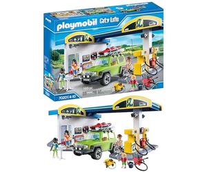 Playmobil 70201 Station Service- - City Life- Garage Voiture
