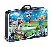 Playmobil 70244 - Jouet Grand Terrain Football Transportable