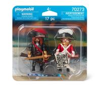 PLAYMOBIL 70273 Duo Pack Pirate Et Soldato Della Marina Réel
