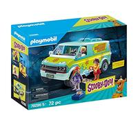 Playmobil 70286 Scooby-DOO! Mystery Machine - avec Trois Personnages : Véra, Daphné et Fred, Une camionnette et des Accessoires - Aventure et découverte des fantômes - Dès 5 Ans