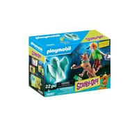Playmobil Set 70287 Scooby‑DOO Scooby & Sammy – 3 personnages, fantôme – Dès 5 ans