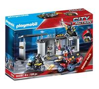 PLAYMOBIL 70338 - City Action - Quartier général transportable policiers d'élite