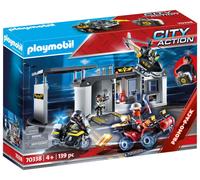 Playmobil 70338 - Quartier Général Transportable Des Policiers D'élite