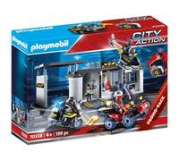 Playmobil Quartier Général Des Policiers D'Élite