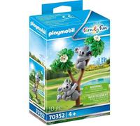 PLAYMOBIL - 70352 - Couple de koalas en plastique gris et blanc pour enfant de 4 ans et plus