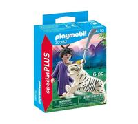 PLAYMOBIL - 70382 - Combattante ninja et tigre