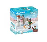Playmobil set 70398 – Spirit Riding Free – La Mèche et Monsieur Carotte en hiver