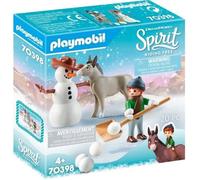 Playmobil La Mèche et Monsieur Carotte en Hiver