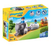 Playmobil 70405 1.2.3 My Animal Train Multicolore