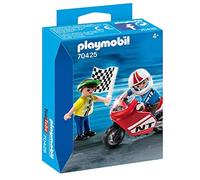 Playmobil - 70425 - Deux Enfants avec Mini Moto de Course