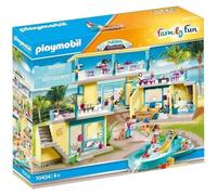 PLAYMOBIL - 70434 - Family Fun - PLAYMO Beach Hôtel - Hôtel de plage avec bungalows et piscine