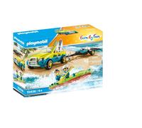 Playmobil 70436 - Voiture avec canoë