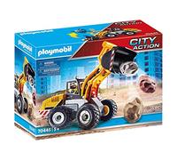 Playmobil 70445 City Action Construction Front End Loader with Movable Bucket, for Children Ages 5+