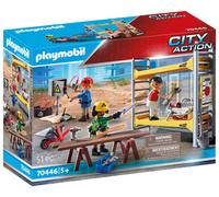 PLAYMOBIL® Jeu de construction "Echafaudage avec ouvriers (70446)", City Action
