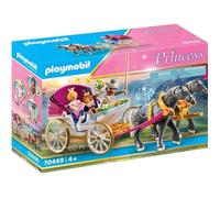Playmobil Calèche et couple royal 70449 – Princesse – Jouet fille – Noël