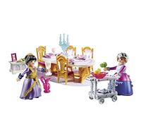 Playmobil 70455 Salle à Manger Royale - Princess - avec Deux Personnages, des Meubles, des Couverts, Un Buffet et des Accessoires - Histoire & Imaginaire - Dès 4 Ans