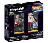 Playmobil Back to the Future Marty et Dr.Brown
