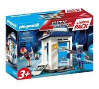PLAYMOBIL - 70498 - Starter Pack Bureau de police