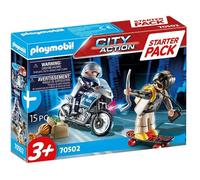 PLAYMOBIL 70502 City Action Kit de démarrage police complémentaire