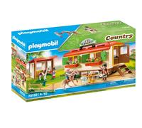 Playmobil 70510 - Box de poneys et roulotte