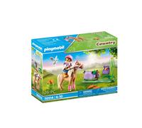 Playmobil 70514 Cavalière et poney islandais – Le Poney Club Country – Poney à collectionner