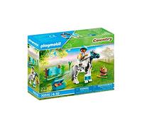 Playmobil 70515 Cavalier et Poney Lewitzer- Country- Le Poney Club- Poney à Collectionner équitation