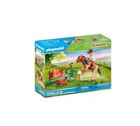 Playmobil Cavalier et Poney Connemara 70516 – Le Poney Club – Country – équitation