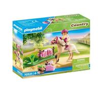 PLAYMOBIL - 70521 - Cavaliere avec poney beige