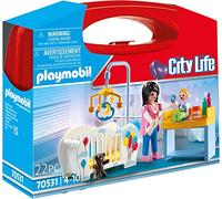 Playmobil 70531 Valisette Chambre de bébé - City Life- La Maison Moderne- valisette bébé