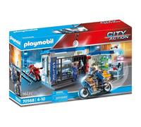 Playmobil – Set de jeu – 70568 Poste de police et cambrioleur – City Action